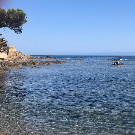 아파트 Superbe T2 Calme Avec Piscine Et Vue Mer *